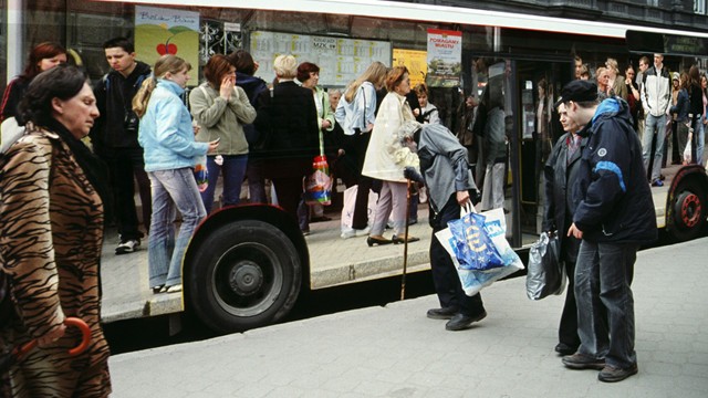 bus stop Bielsko-Biała 2006